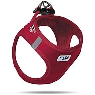 CURLI Harness for dogs Softshell Red M 6-9 kg - Harness