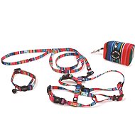 M-Pets URBANSTYLE cat harness with leash striped - Harness