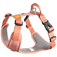 Woolly Wolf Harness with hand loop Roam Salmon Pink Ripple XL - Harness