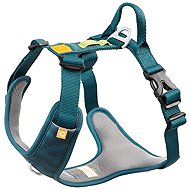 Woolly Wolf Harness with hand loop Roam Deep Teal Ripple S - Harness