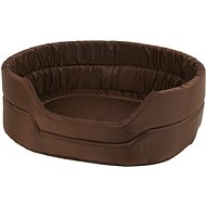 Olala Pets Agga LOW No.4, Pet Bed 61 × 51 × 16cm, Brown - Pet Bed