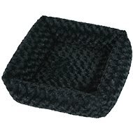 Olala Pets Cube Fuzzy, 53 × 53 cm, čierny - Pelech