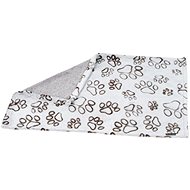 Olala Pets One-layer Blanket 60 × 40cm Grey Paw - Dog Blanket