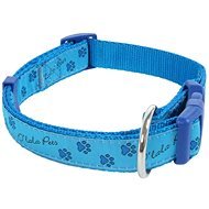 Olala Pets Paw Collar 20mm x 38-60cm, Blue - Dog Collar