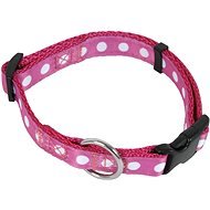 Olala Pets Dotty Collar 10mm x 20-35cm, Pink - Dog Collar