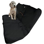 Kurgo Cover for Back Seats, Wander Bench Seat Cover, Black - Car Seat Cover For Dogs
