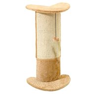Karlie-Flamingo Beige corner elegant scraper with string, 29 × 21 × 71cm - Cat Scratcher