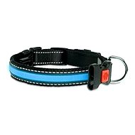 Karlie-Flamingo LED nylon collar blue with USB charging, 36cm - Dog Collar