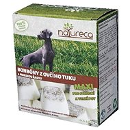 NATURECA Sheep Fat Candies with Seaweed, Maxi 250g - Food Supplement for Dogs