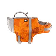 Hurtta Life Savior Life Jacket, 40-80kg, Orange Camo - Swimming Vest for Dogs