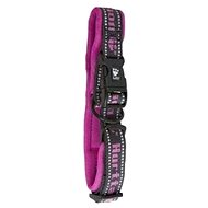 Hurtta Padded Collar, Raspberry 50-60cm - Dog Collar