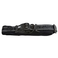 Hurtta Padded Collar, Black 20-30cm/25mm - Dog Collar