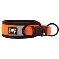 Collar Hurtta Dazzle 25-35cm orange reflective - Dog Collar