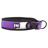 Collar Hurtta Dazzle 45-55cm violet reflective - Dog Collar