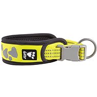 Hurtta Weekend Warrior Collar, Neon Lemon 25-35cm - Dog Collar