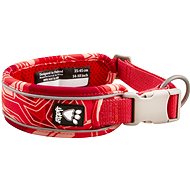 Hurtta Weekend Warrior Collar, Coral Camo 55-65cm - Dog Collar