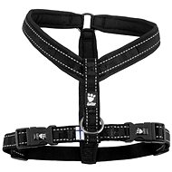 Hurtta Y Casual Harness, Black 90cm - Harness
