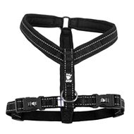 Hurtta Y Casual Harness, Black 100cm - Harness