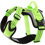 Hurtta Dazzle 45-60cm reflective kiwi harness - Harness