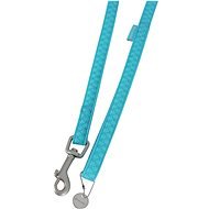 Zolux Dog Leash MAC LEATHER Turquoise 15mm Length of 1.2m - Lead