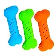 Zolux  "Crackling bone" Rubber Toy,  Matching - Dog Toy