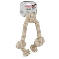Toy dog Overloader natural 3 knots 48cm Zolux - Dog Toy