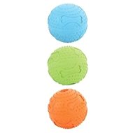 Zolux Rubber TREAT BALL 7,5cm Mixed Colour - Dog Toy
