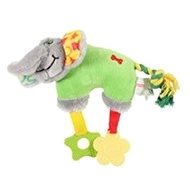 Zolux ELEPHANT COLOR Plush, Green 20cm - Dog Toy