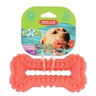 Zolux BONE MOOS TPR POP 16cm Salmon - Dog Toy