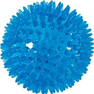 Zolux SPIKE BALL TPR POP 8cm with Spines, Turquoise - Dog Toy