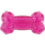 Zolux Bone TPR POP 14cm, Pink - Dog Toy