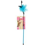 Rod Feather Duster Mix of Colours Zolux - Cat Toy