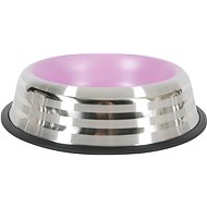 Zolux  MERENDA Stainless-steel Anti-Slip Bowl, 500ml, Pink - Dog Bowl