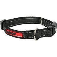 Zolux MOOV Adjustable Dog Collar, Black 40mm 51-67cm - Dog Collar