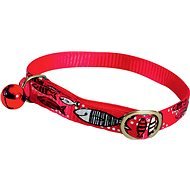 Zolux SARDINE Cat Collar, Nylon, Red 10mm / 30cm - Cat Collar