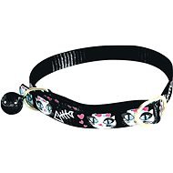 Zolux LADYCAT Collar, Nylon, Black 10mm / 30cm - Cat Collar