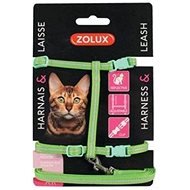 Cat Harness with Leash 1.2m Green Zolux - Harness