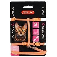Cat Harness with Leash 1.2m Orange Zolux - Harness