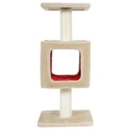 Scraper CUBE 1 cat tree beige 75 cm Zolux - Cat Scratcher