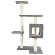 CUBE 3 cat tree gray 116 cm Zolux - Cat Scratcher