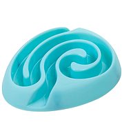 BUSTER Maze Dog  Bowl, Blue 1pc - Dog Bowl