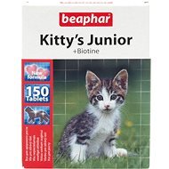 BEAPHAR - Pochúťka Kitty´s biotínom, 150 tbl - Doplnok stravy pre mačky