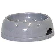 DOG FANTASY Plastic bowl 770 ml gray - Dog Bowl