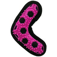 DOG FANTASY Hextex Boomerang Pink 13.5cm - Dog Toy