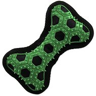 DOG FANTASY Hextex Bone, Green 14.5cm - Dog Toy