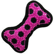 DOG FANTASY Hextex Toy Bone, Pink, 14.5cm - Dog Toy