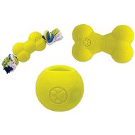 DOG FANTASY Toy, Strong Foamed Bone Rubber 11.4cm - Dog Toy
