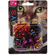 MAGIC CAT Toy Ball with Fringe, Glossy 3.75cm 4 pcs - Cat Toy Ball