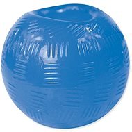 DOG FANTASY Strong  Rubber Ball, Blue 8.9cm - Dog Toy Ball
