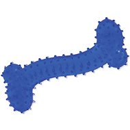 DOG FANTASY Toy Rubber Bone, Blue, 11cm - Dog Toy
